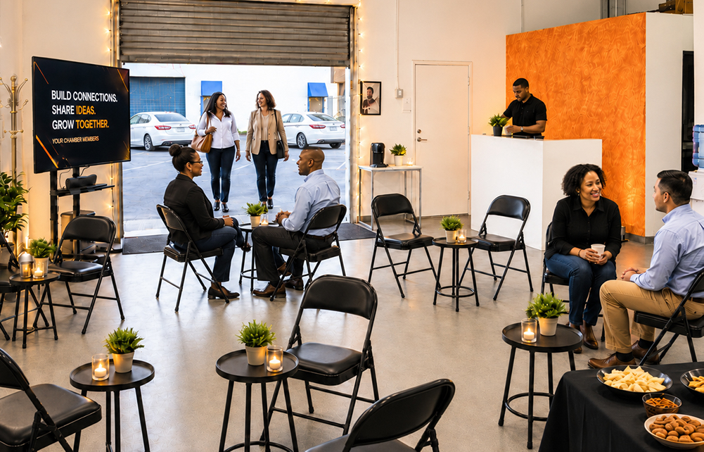 Networking setup at Your Chamber Neighbor